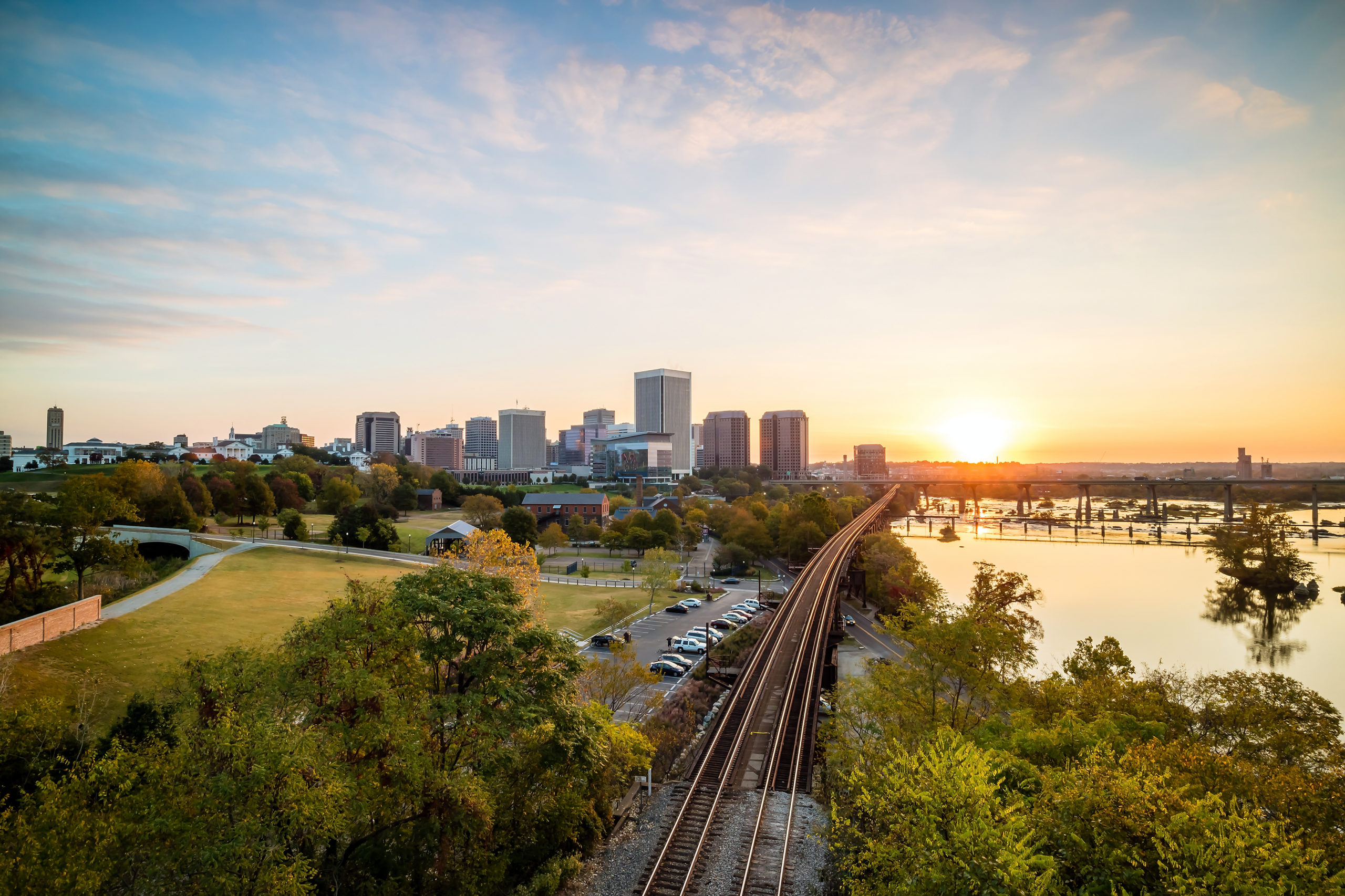 Downtown Richmond, Virginia skyline